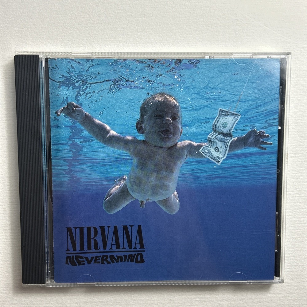 Nirvana NEVERMIND CD 1ST USA PRESS Geffen DGCD24425 Kurt Cobain, Dave Grohl RARE